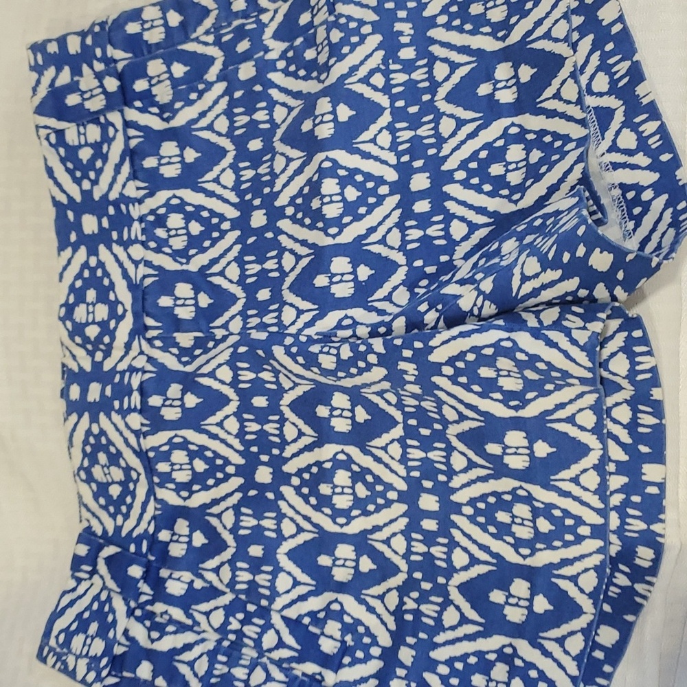 J.crew stretch city fit blue shorts size 2 - Picture 8 of 11